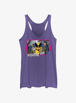 Marvel X-Men '97 Wolverine Card Womens Tank Top