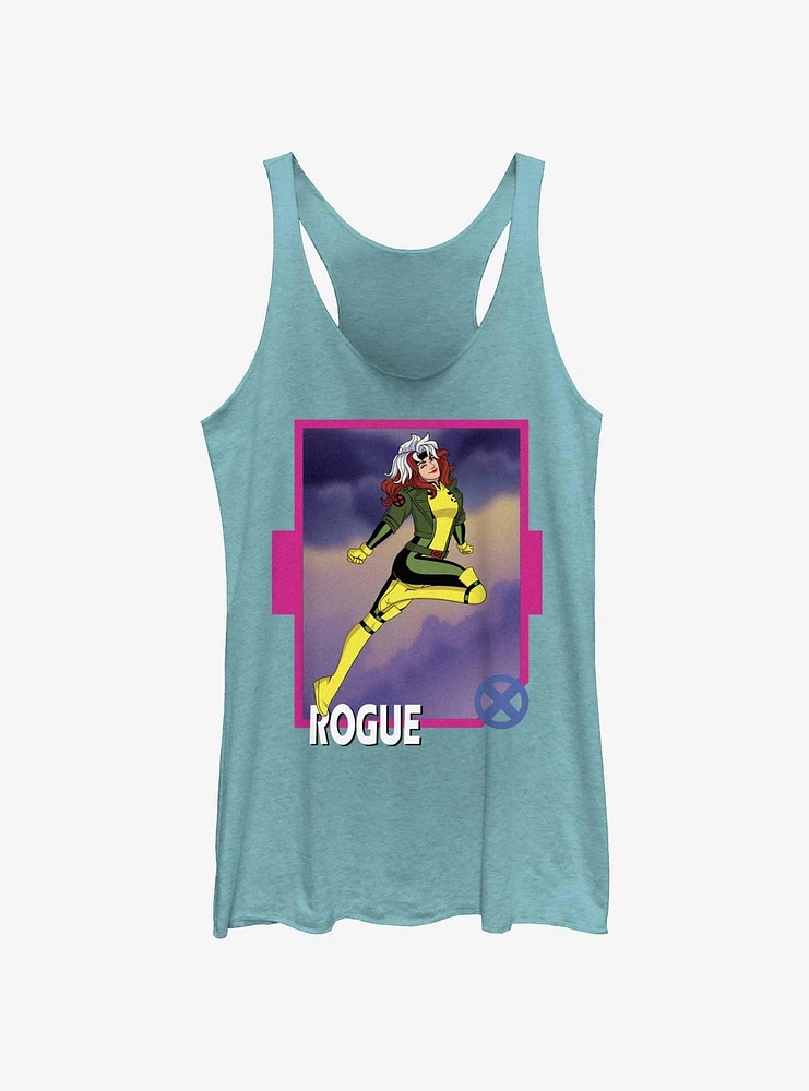 Marvel X-Men '97 Rogue Card Womens Tank Top