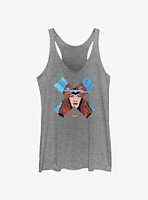 Marvel X-Men '97 Jean Grey Face Womens Tank Top