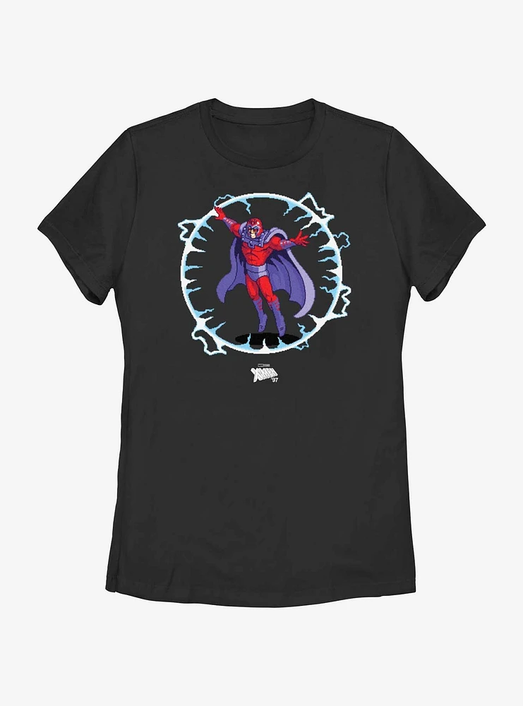 Marvel X-Men '97 Magneto Pixelart Womens T-Shirt