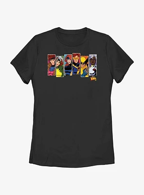 Marvel X-Men '97 Vertical Portraits Womens T-Shirt