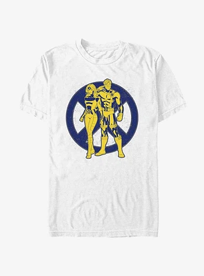 Marvel X-Men '97 Jean Grey And Cyclops Team T-Shirt