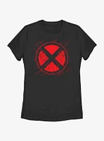 Marvel X-Men '97 Jubilee And Sunspot Silhouette Womens T-Shirt