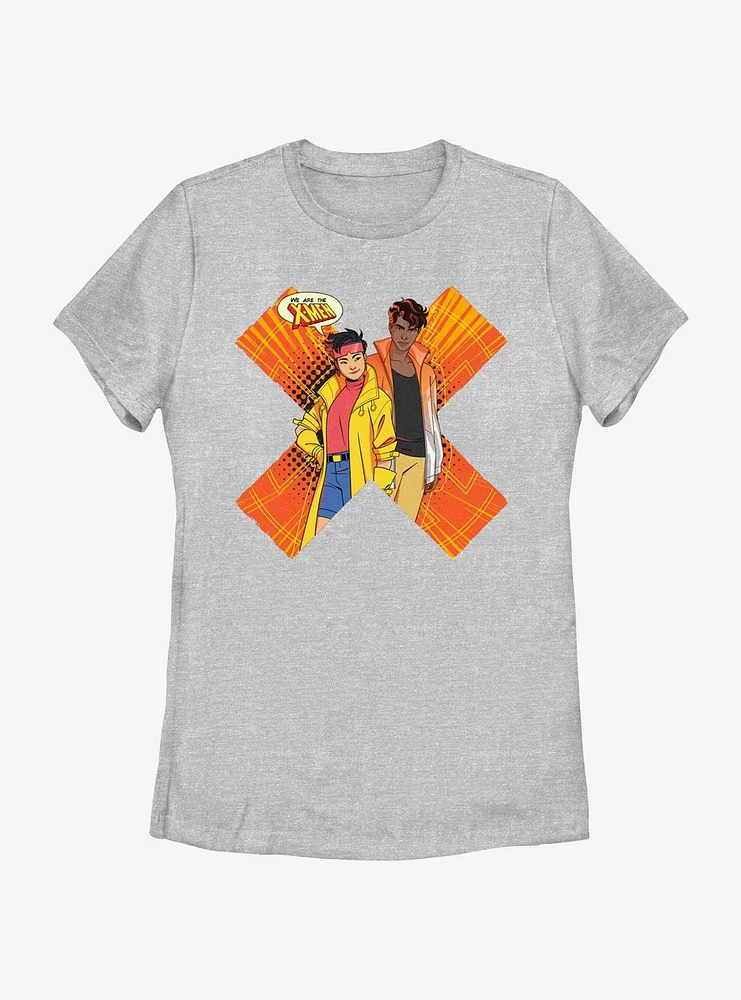 Marvel X-Men '97 Jubilee And Sunspot Womens T-Shirt