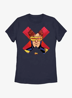 Marvel X-Men '97 Cyclops Face Womens T-Shirt