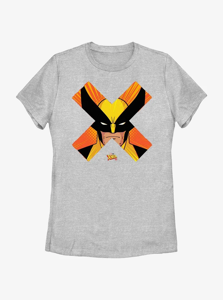 Marvel X-Men '97 Wolverine Face Womens T-Shirt