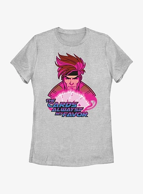 Marvel X-Men '97 Gambit Cards My Favor Womens T-Shirt