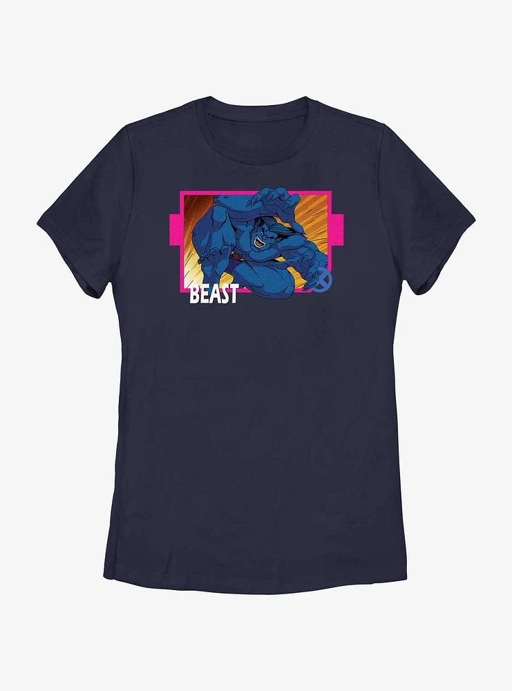 Marvel X-Men '97 Beast Card Womens T-Shirt