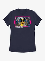 Marvel X-Men '97 Wolverine Card Womens T-Shirt