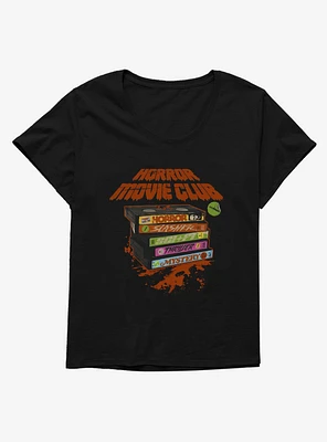 Hot Topic Horror Movie Club Girls T-Shirt Plus