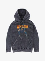 Wolverine Dark Mineral Wash Hoodie