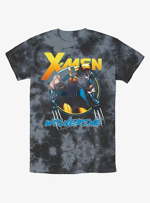 Wolverine Angry Logan Tie-Dye T-Shirt