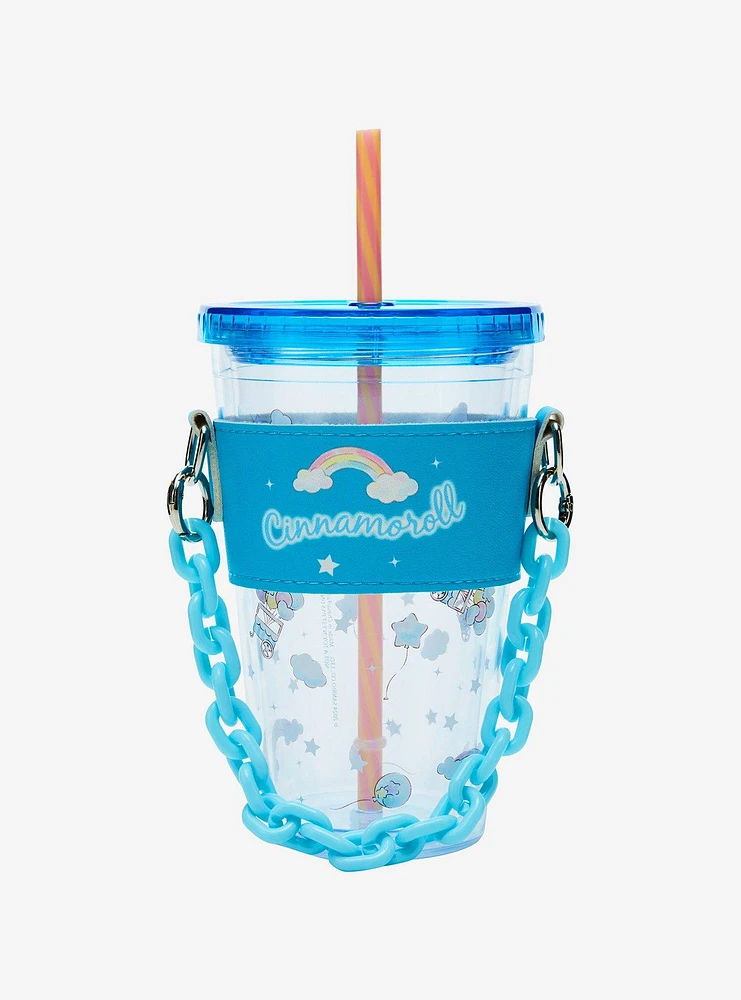 Cinnamoroll Acrylic Travel Cup With Holder