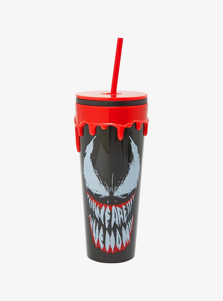 Marvel Venom Red Drip Acrylic Travel Cup