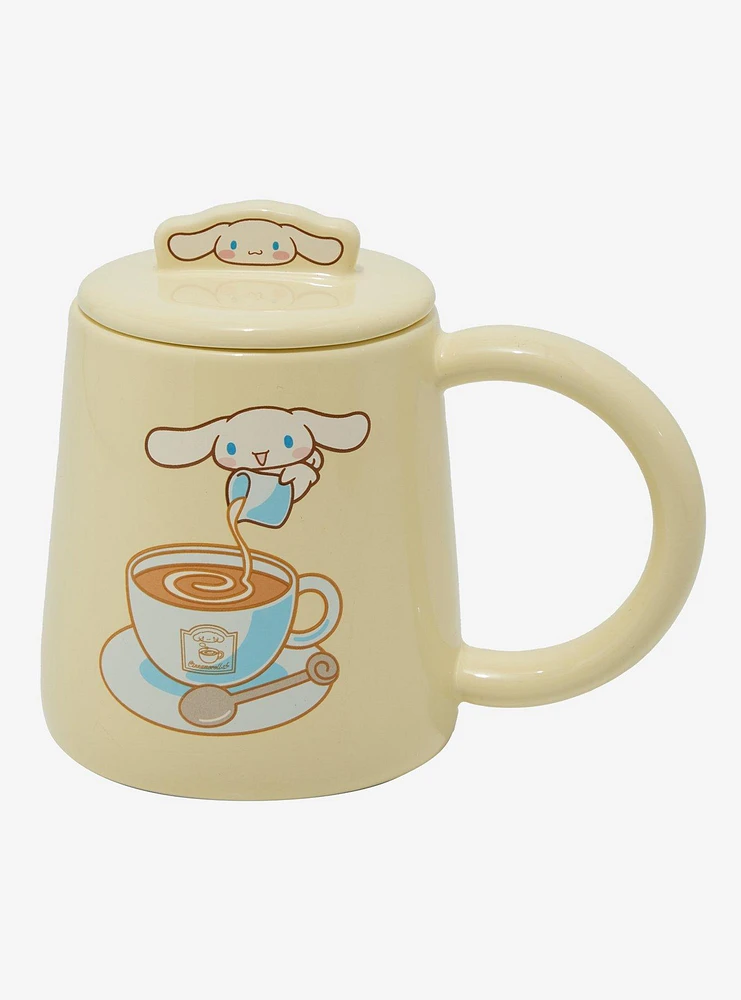 Cinnamoroll Latte Mug With Lid