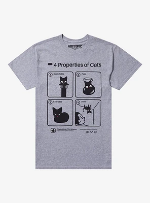 Properties Of Cats T-Shirt By Taylor Ross1