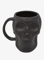 Black Skull Figural Mug