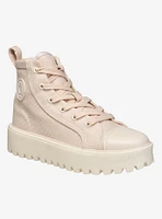 Natural Angel Platform Sneakers