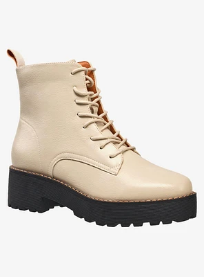 Natural Grace Combat Boots