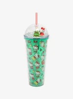 Hello Kitty Holiday Dome Acrylic Travel Cup