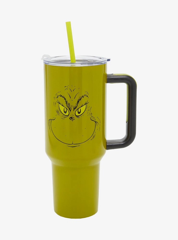 Dr. Seuss How The Grinch Stole Christmas Stainless Steel Travel Cup