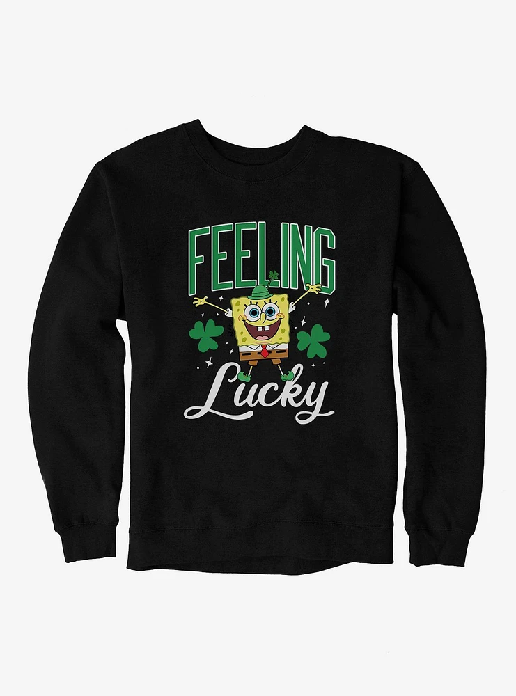 SpongeBob SquarePants Feeling Lucky Sweatshirt