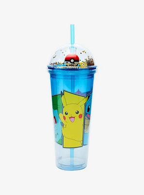 Pokemon Poke Ball Dome Acrylic Travel Cup