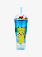 Pokemon Poke Ball Dome Acrylic Travel Cup