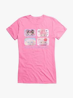 Hello Kitty & Friends Kogyaru Print Club Girls T-Shirt