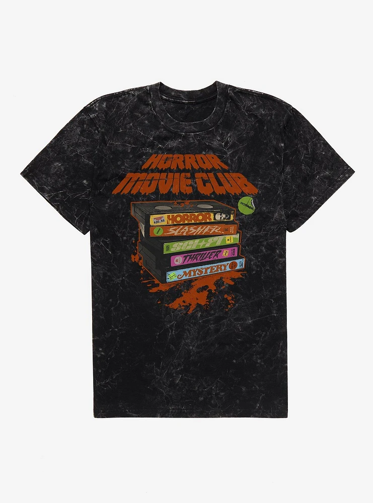 Horror Movie Club Mineral Wash T-Shirt