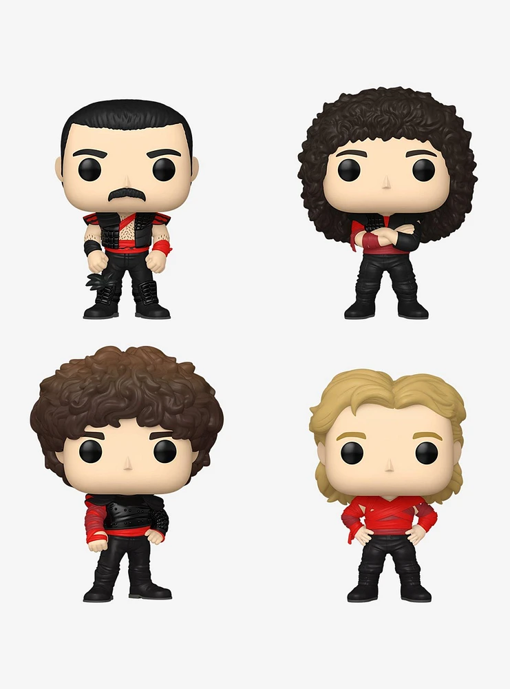 Funko Pop! Rocks Queen Band Members Vinyl Figure Set