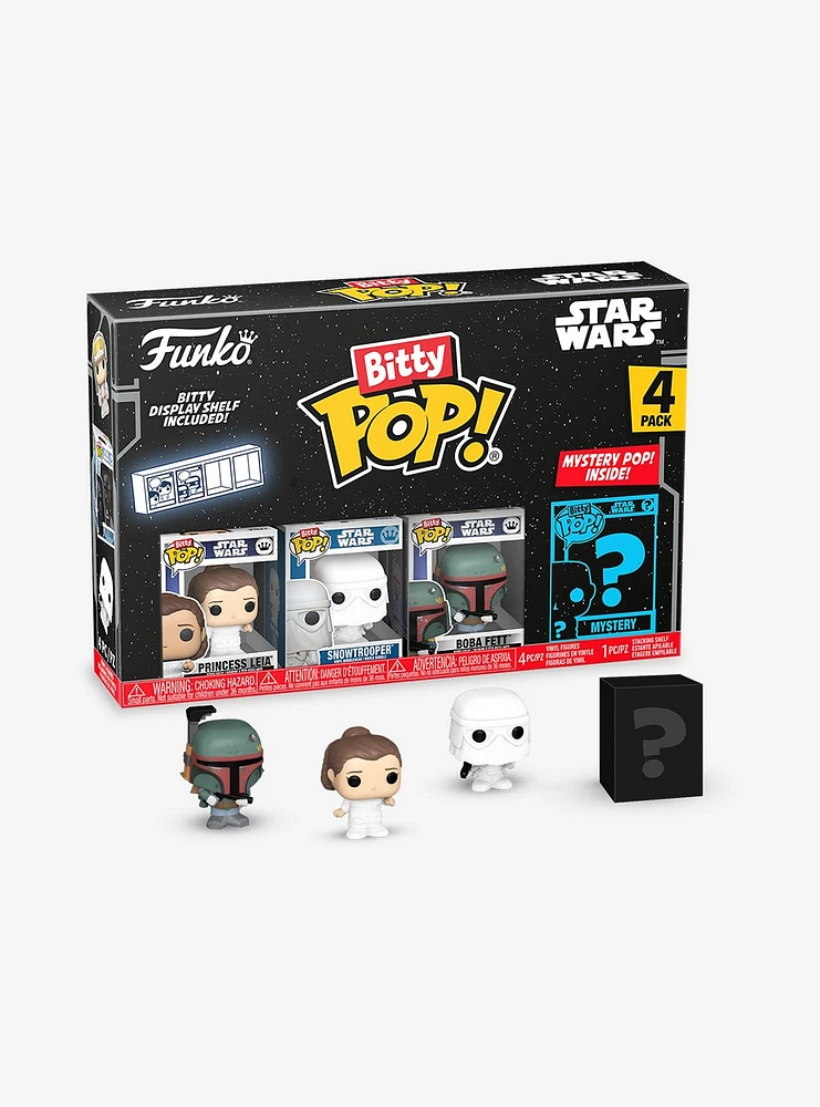 Funko Bitty Pop! Star Wars Princess Leia and Friends Blind Box Mini Vinyl Figure Set