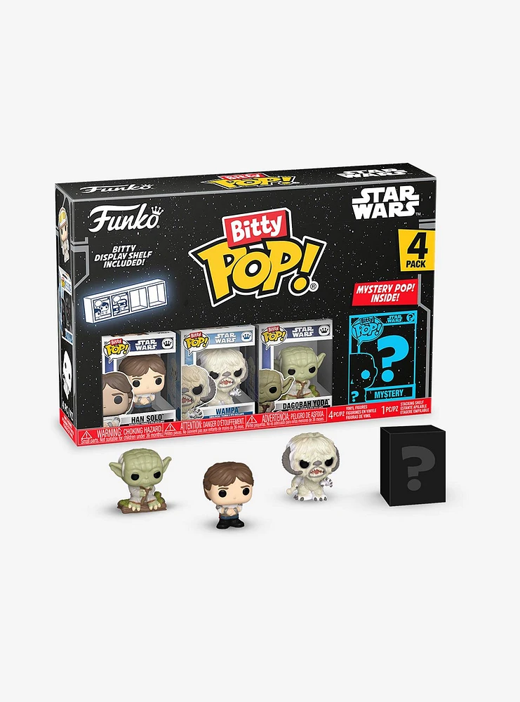 Funko Bitty Pop! Star Wars Han Solo and Friends Blind Box Mini Vinyl Figure Set