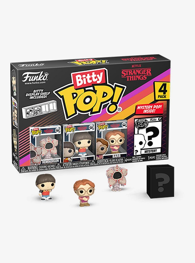 Funko Bitty Pop! Stranger Things Demogorgon & Friends Mini Vinyl Figure Set