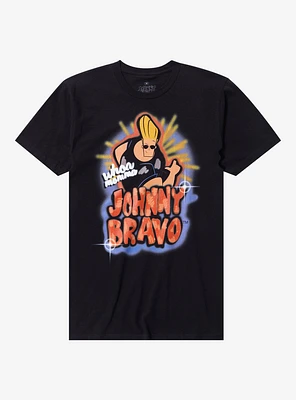 Johnny Bravo Whoa Momma Airbrush T-Shirt