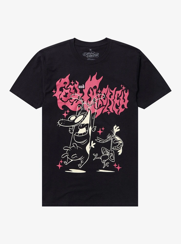 Cow And Chicken Duo Metal T-Shirt