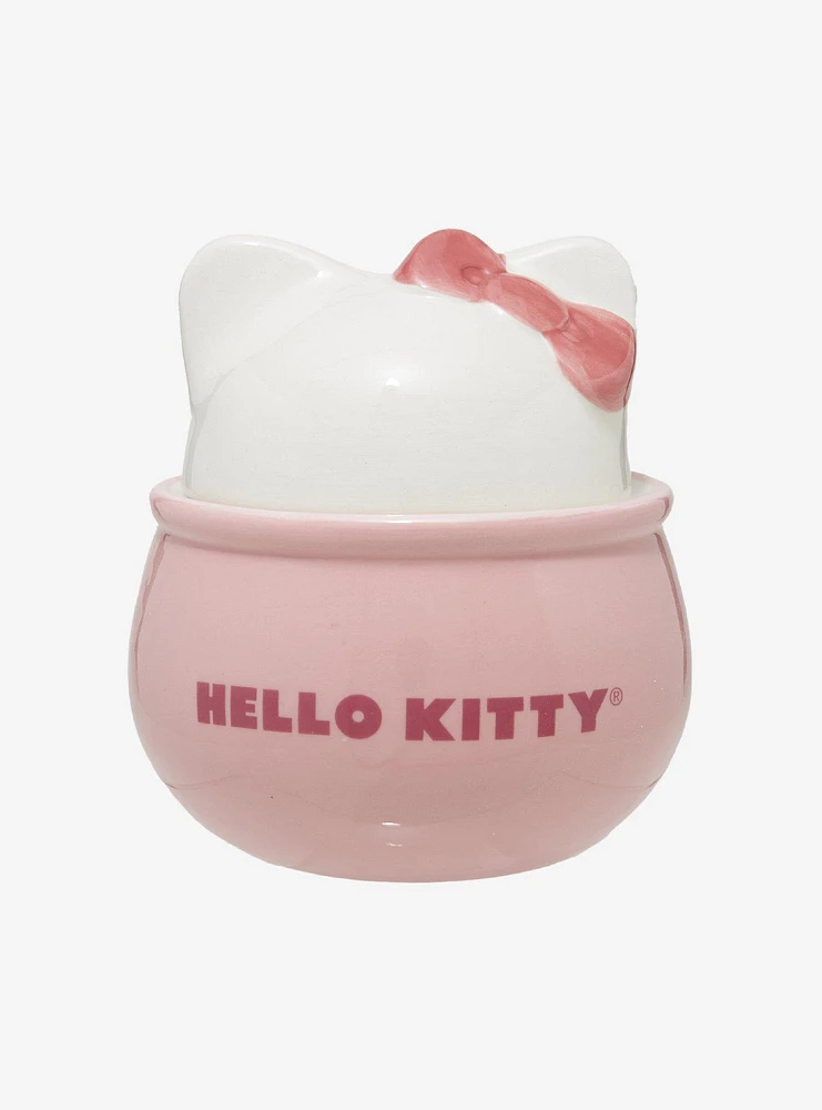 Hello Kitty Figural Bowl With Spoon