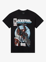 Marvel Deadpool Amazing Spider-Man Homage Comic Cover T-Shirt