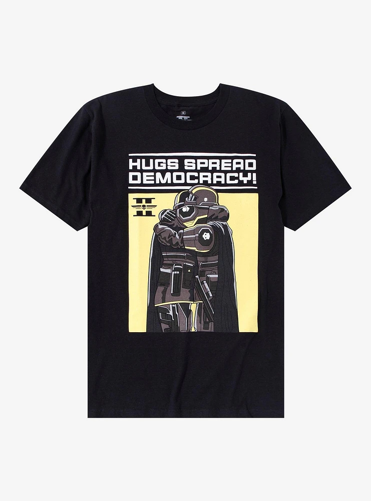 Helldivers 2 Hugs Spread Democracy T-Shirt