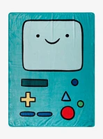 Adventure Time BMO Face Throw Blanket