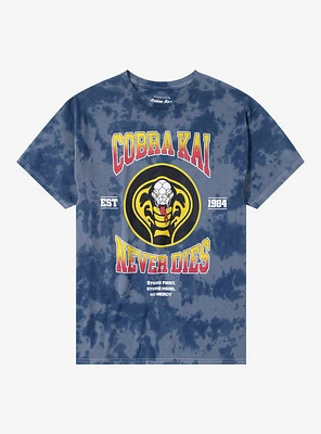 Cobra Kai Never Dies Tie-Dye T-Shirt