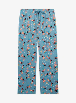 Disney Moana Paddle Floral Allover Print Sleep Pants — BoxLunch Exclusive