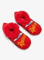 Disney Pixar Cars Lightning McQueen Slipper Socks - BoxLunch Exclusive