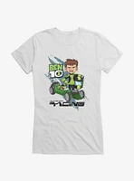 Ben 10 Rust Buggy Racing Girls T-Shirt