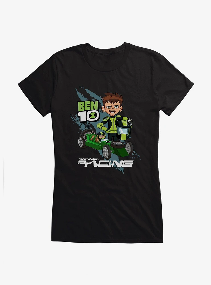 Ben 10 Rust Buggy Racing Girls T-Shirt