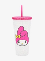 My Melody Rhinestone Sparkle Acrylic Travel Cup