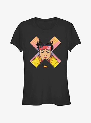 Marvel X-Men '97 Jubilee Face Girls T-Shirt