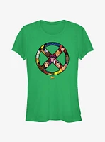 Marvel X-Men '97 Logo Collage Girls T-Shirt