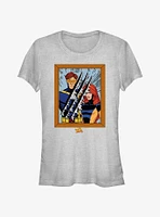 Marvel X-Men '97 Cyclops And Jean Portrait Girls T-Shirt