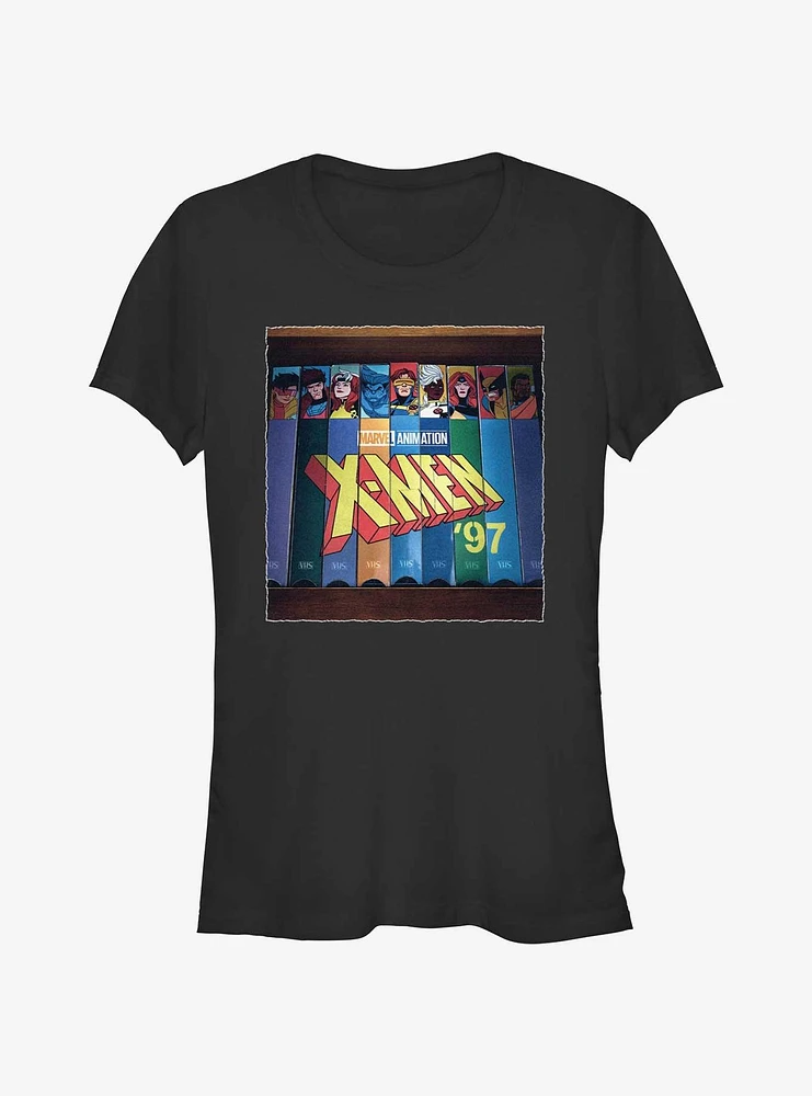 Marvel X-Men '97 VHS Collection Girls T-Shirt